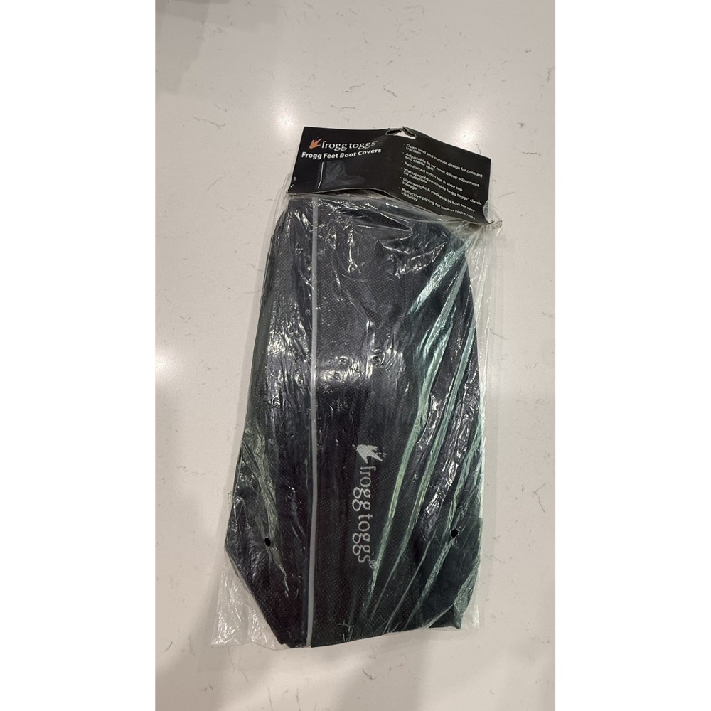 Frogg Toggs Reflective Waterproof Rain Boot Covers Guard Motorcycle Riders L/XL